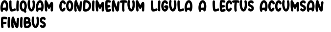 Sugar Donut Font Preview