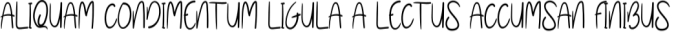 Valentine Song Font Preview