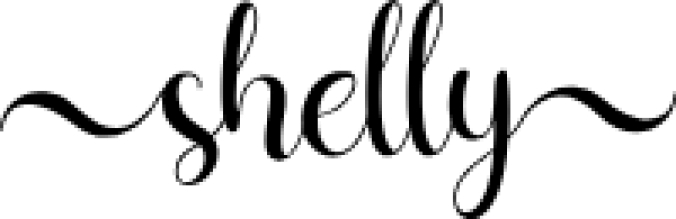 Shelly Font Preview