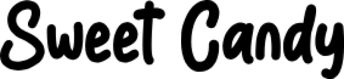 Sweet Candy Font Preview