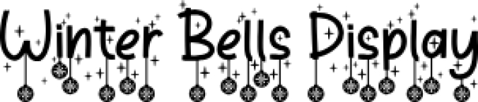 Winter Bells Font Preview