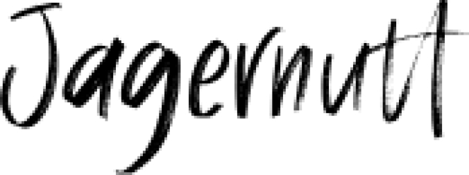 Jagernu Font Preview
