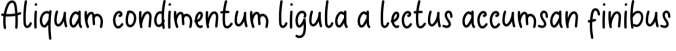 Time Note Font Preview