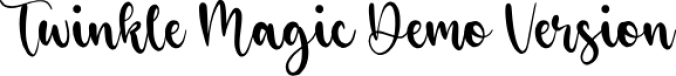 Twinkle Magic Font Preview