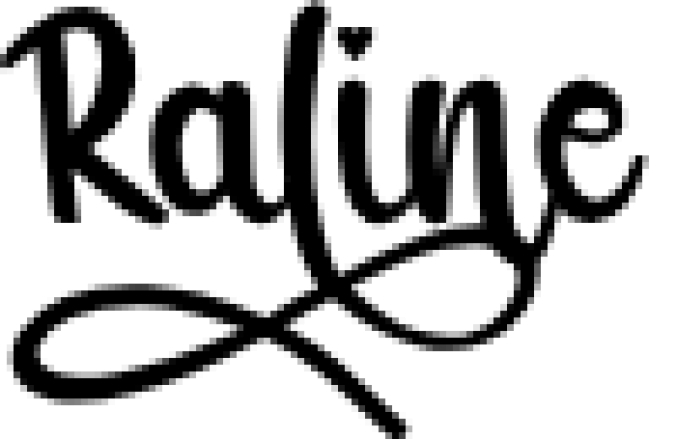 Raline Font Preview