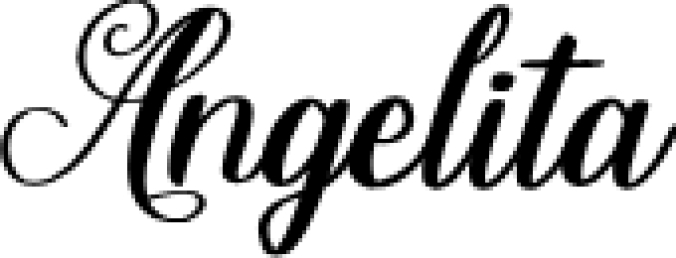 Angelita Font Preview