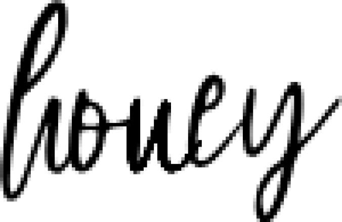Honey Font Preview