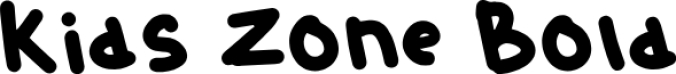 Kids Zone Font Preview