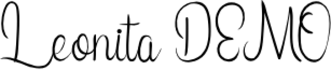 Leonita Font Preview