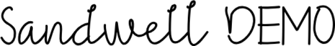 Sandwell Font Preview