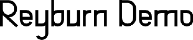 Reybur Font Preview