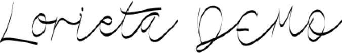 Lorieta Font Preview