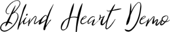 Blind Hear Font Preview