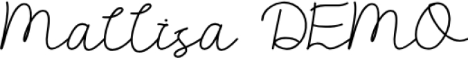 Mallisa Font Preview