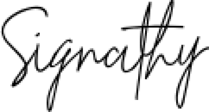 Signathy Scrip Font Preview