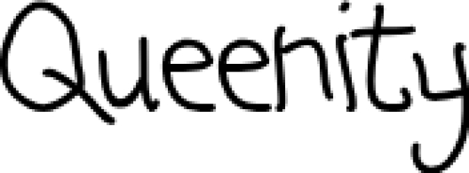 Queenity Font Preview