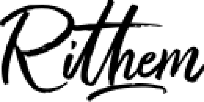 Rithem Font Preview