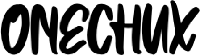 ONECHUX Font Preview