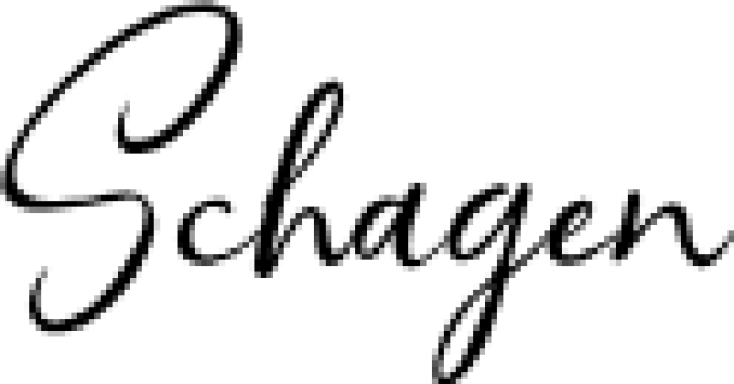 Schage Font Preview