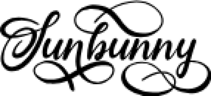 Sunbunny Font Preview