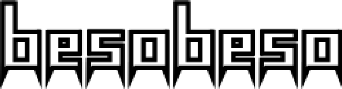 Besobes Font Preview