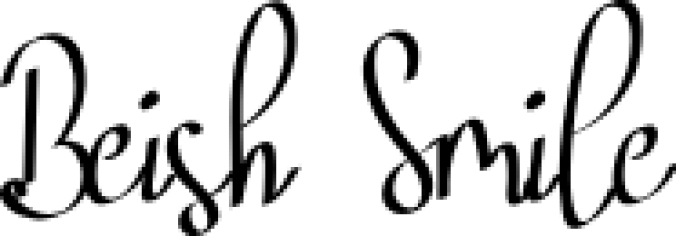 Beish Smile Font Preview