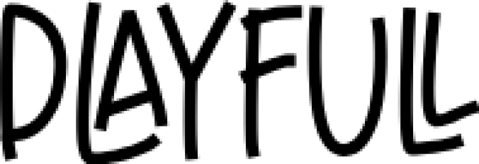 Playfull Font Preview