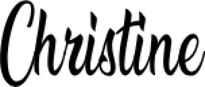Christine Font Preview