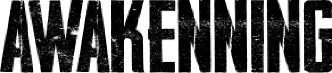 AWAKENNING Font Preview