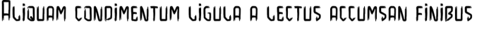 Small Box Font Preview