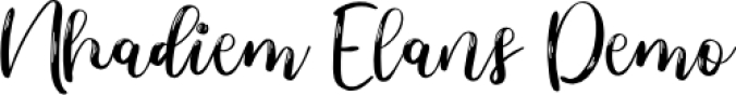 Nhadiem Elans Font Preview