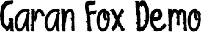 Garan Fox Font Preview
