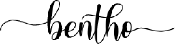 Benth Font Preview