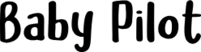 Baby Pil Font Preview
