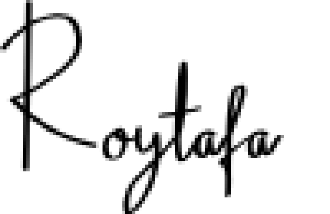 Roytafa Font Preview