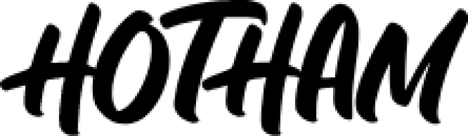 Hotham Font Preview
