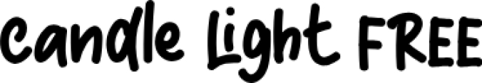 Candle Ligh Font Preview