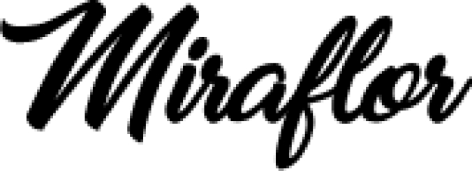 Miraflor Font Preview