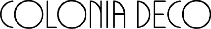 Colonia Dec Font Preview