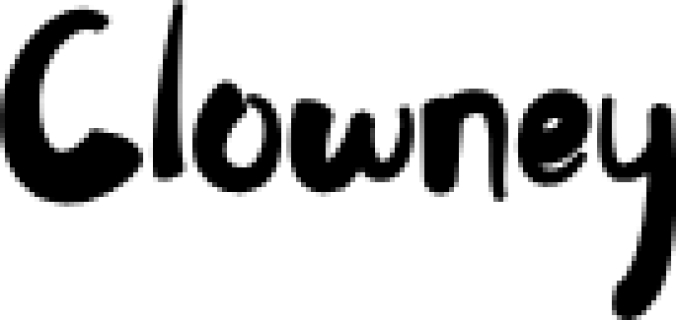 Clowney Font Preview