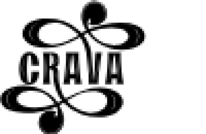CRAVA Font Preview