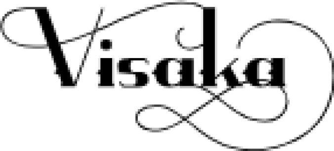 Visaka Font Preview