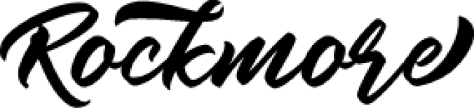 Rockmore Font Preview