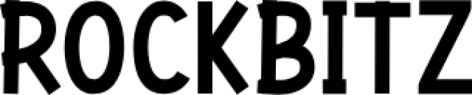 Rockbitz Font Preview
