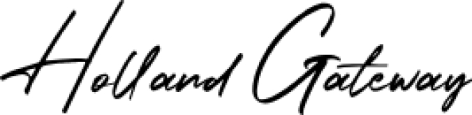 Holland Gateway Font Preview
