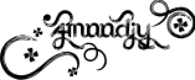 Amoodjy Font Preview