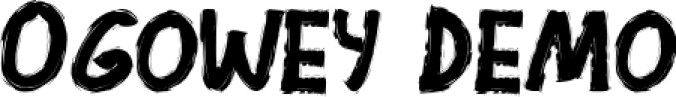 Ogowey Font Preview