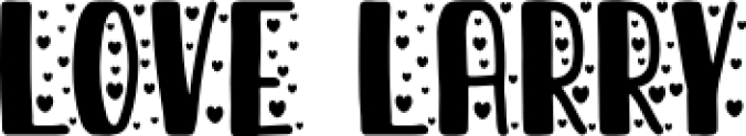 Love larry Font Preview