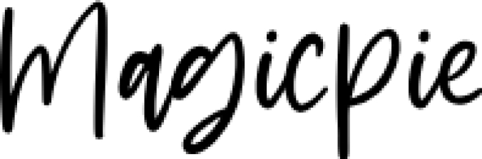 Magicpie Font Preview