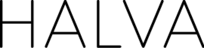 Halva Font Preview